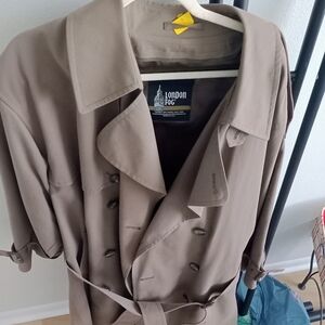 Vintage London Fog Trench Coat Jacket